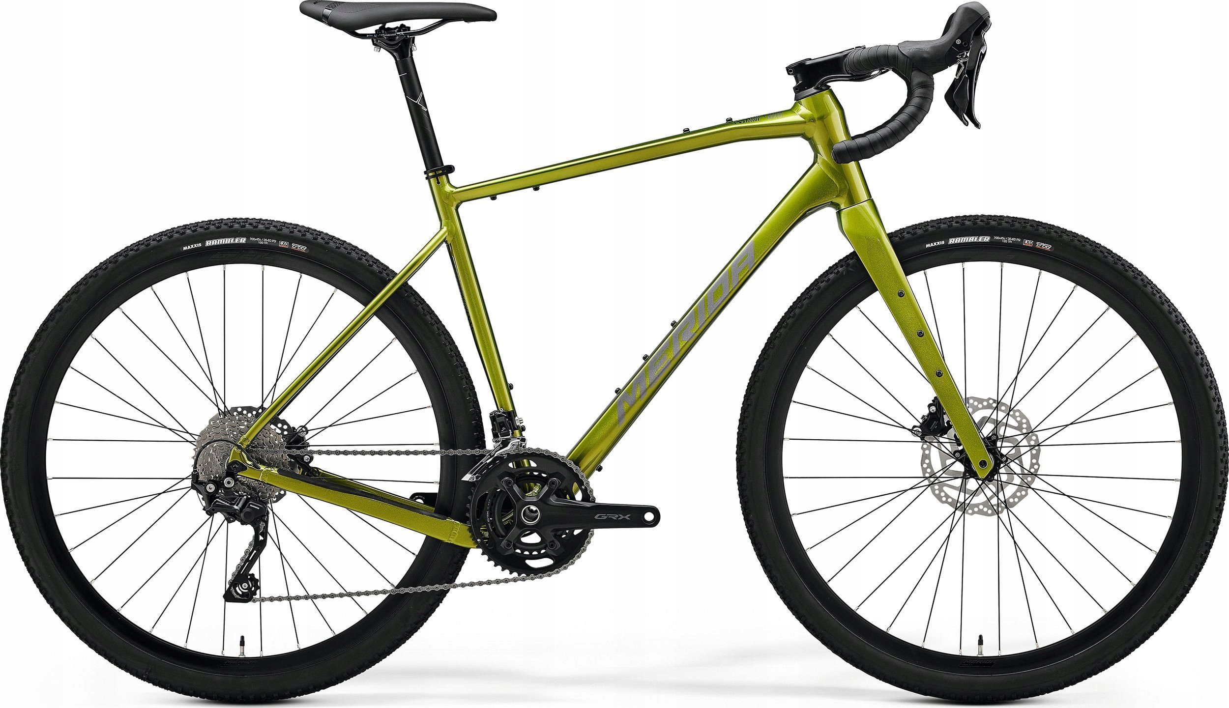 Dviratis Merida Silex 400 II1 fall green(grey/black)-M (Dydis: M)