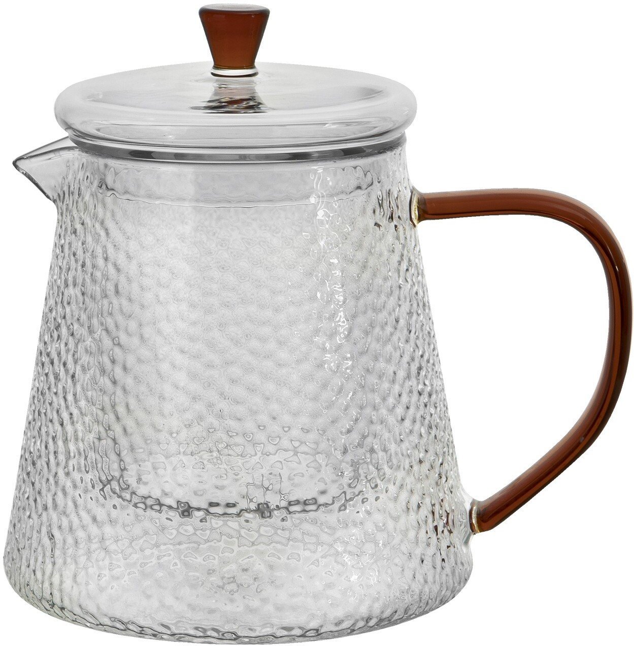 Czajnik 1 L ze szklanym filtrem Jack Amber