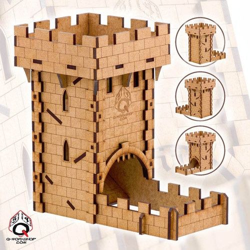 Q-Workshop Wieża do kości Dice Tower