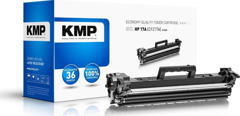 Toner KMP Printtechnik AG Black Produkt odnowiony 17A (2541,4000)