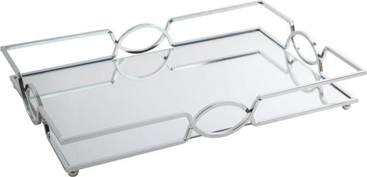 Eurofirany CERAMIKA 30X45X7 CM SREBRNY