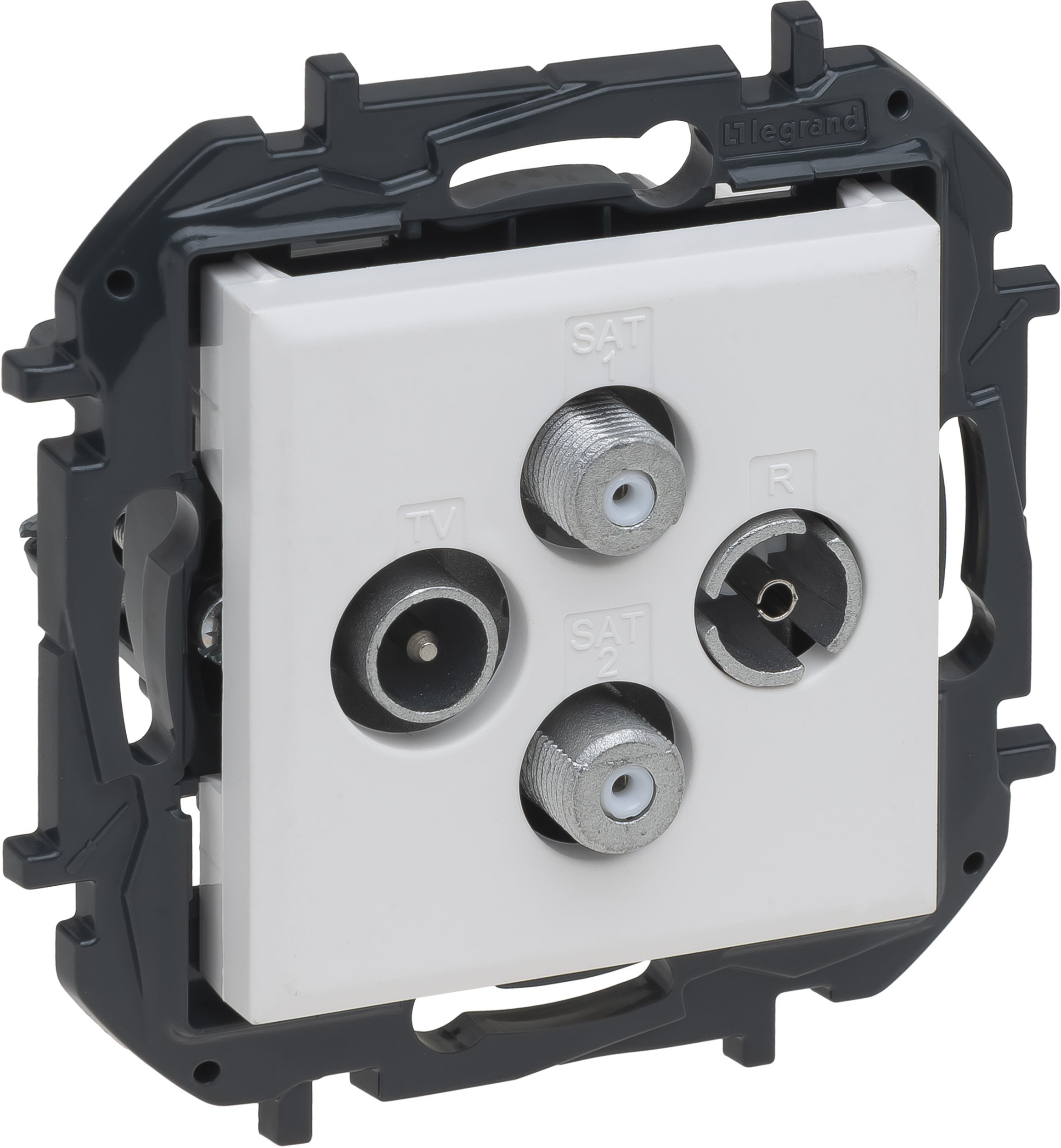 Niloe Step Gn TV-R-SAT-SAT końcowe typu gwiazda, 2 przewody, 1,5db - biały 863182B