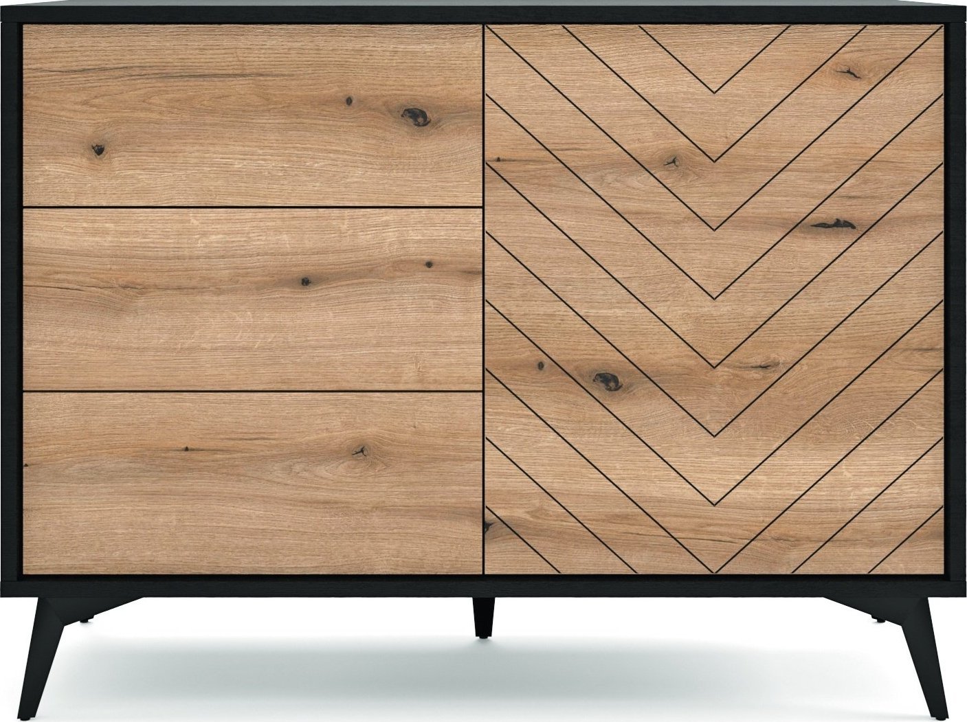 Intesi Komoda Fargo z szufladami w jodełkę