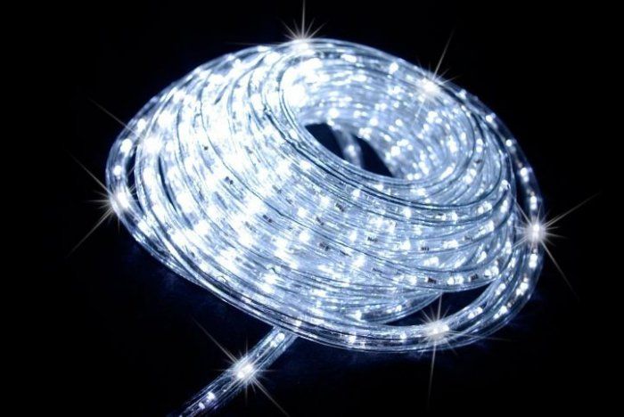 Taśma LED JoyLight 24szt./m 1W/m 230V Biała (BA11651)