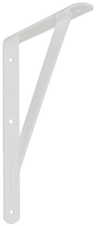 SHELF BRACKET WITH SUPPORT 400X250 WHITE