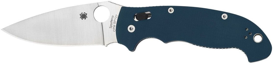 Spyderco MANIX 2 XL COBALT BLUE G10 CPM SPY27 C95GPCBL2
