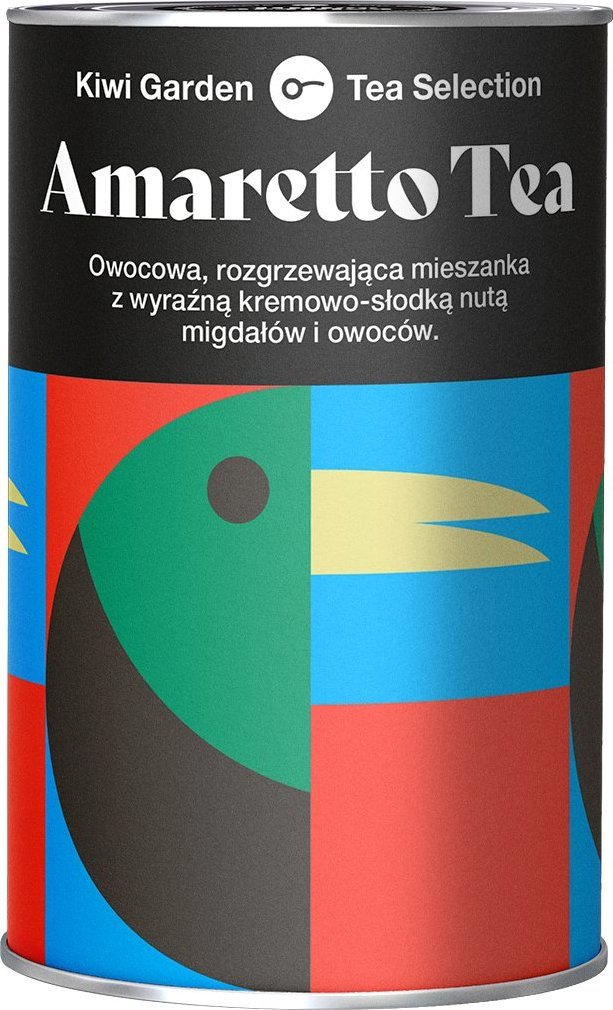 Kiwi Garden Herbata owocowa napar Amaretto 100g Kiwi Garden