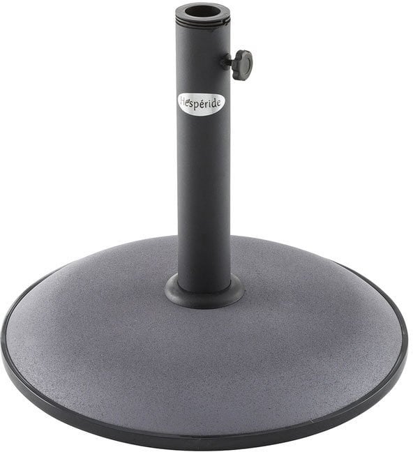 Stojak pod parasol ogrodowy, betonowa podstawa, 15 kg, kolor szary