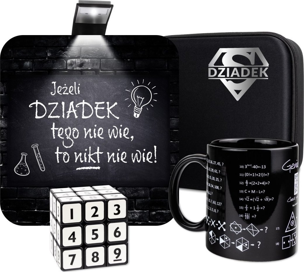 Zestaw Prezentowy dla Dziadka - Dziadek Geniusz