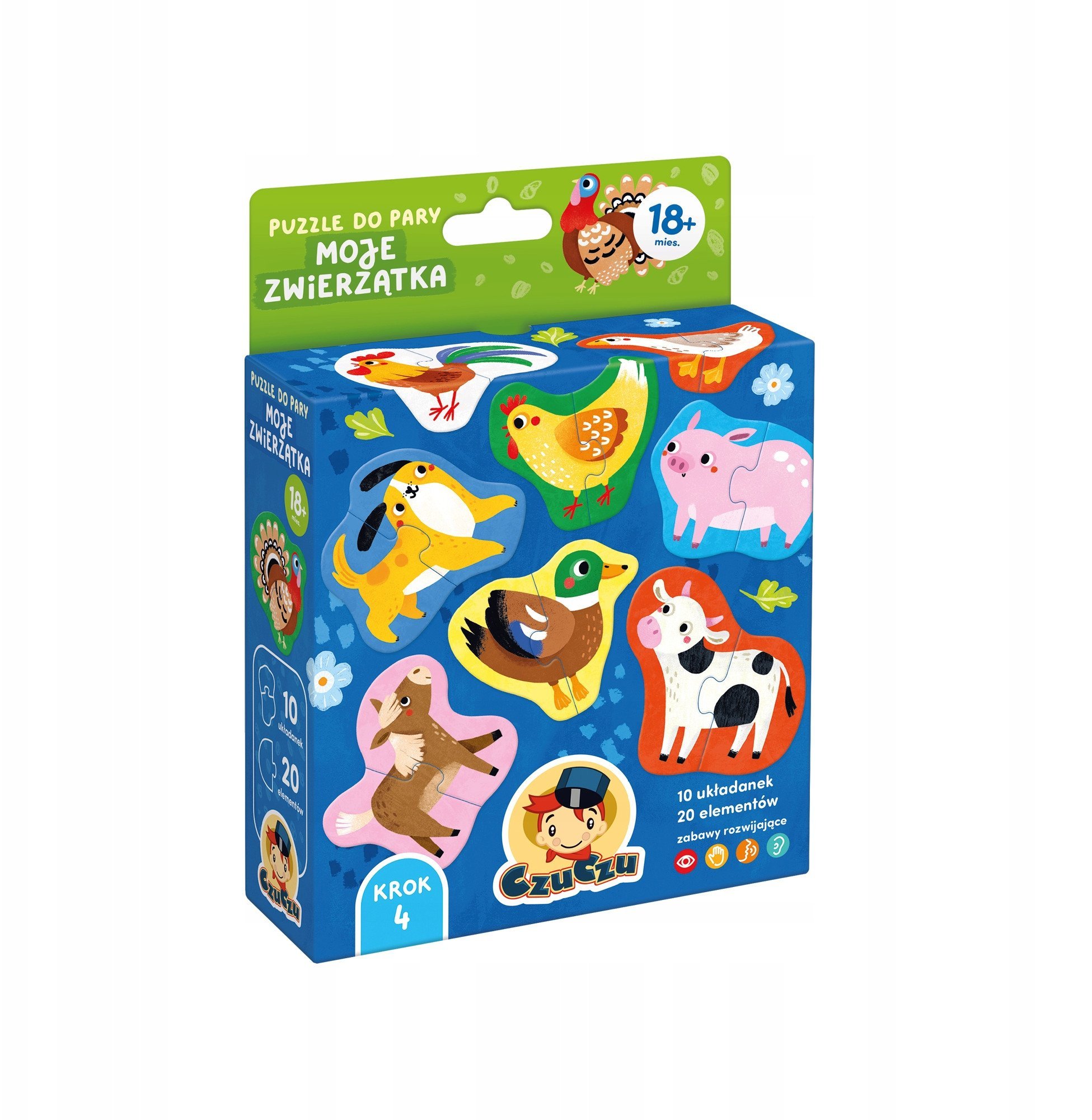 Levenya CzuCzu Puzzle do pary Moje zwierzątka 94157