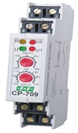 F&F Przekaźnik kontroli napięcia 1-fazowy 1P 16A 150-210V/230-260V AC CP-709