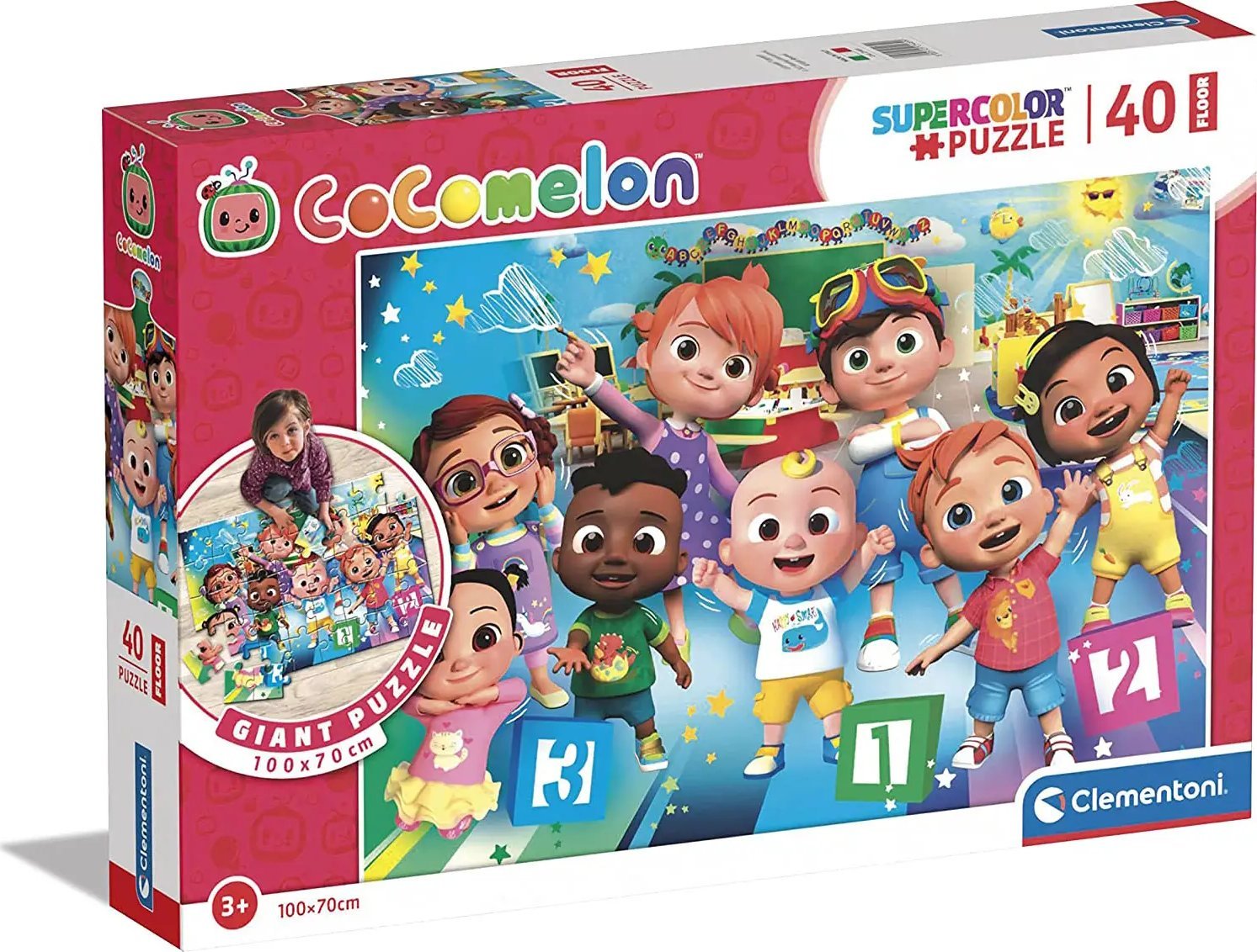Clementoni CLEMENTONI puzzle Floor Cocomelon, 40pcs., 25469