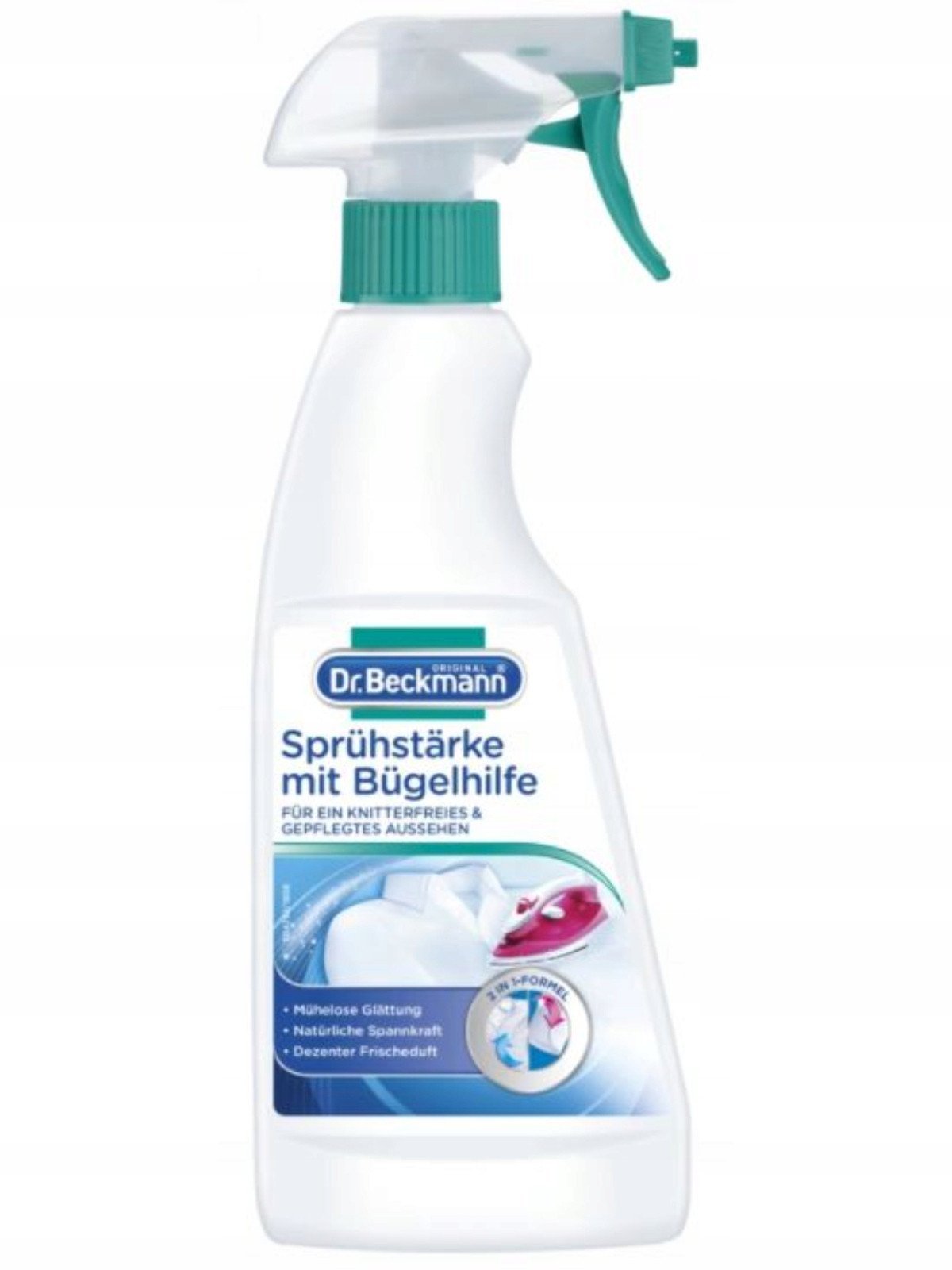 Dr.Beckmann Drebju cietinasanas un gludinasanas lidzeklis ar izsmidzinataju 500ml