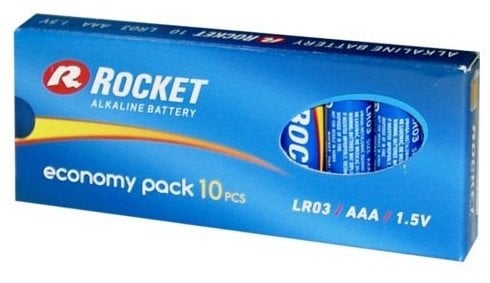 Rocket LR03-10BB (AAA) ECO Pack Blistera iepakojuma 10gb.