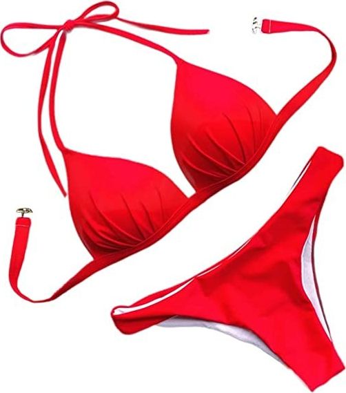 Pan i Pani Gadżet Strój Kąpielowy Czerwony Wiązany