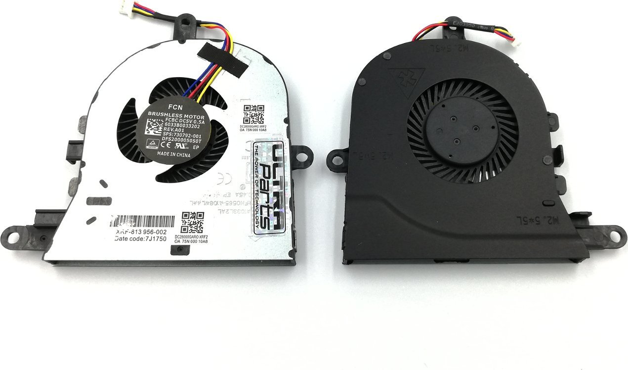 Wentylator Ultra Parts Wentylator Dell Inspiron 15 3580 3581 3593 55705575P75F Latitude 3590 DC28000K9FO DFS1503055P0T