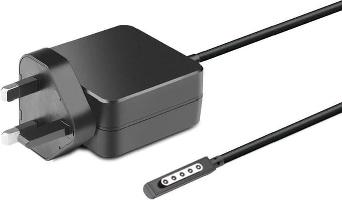 Zasilacz do laptopa CoreParts CoreParts MBXMS-AC0002UK adapter zasilający/ inwentor Wewnętrzna 43 W Czarny