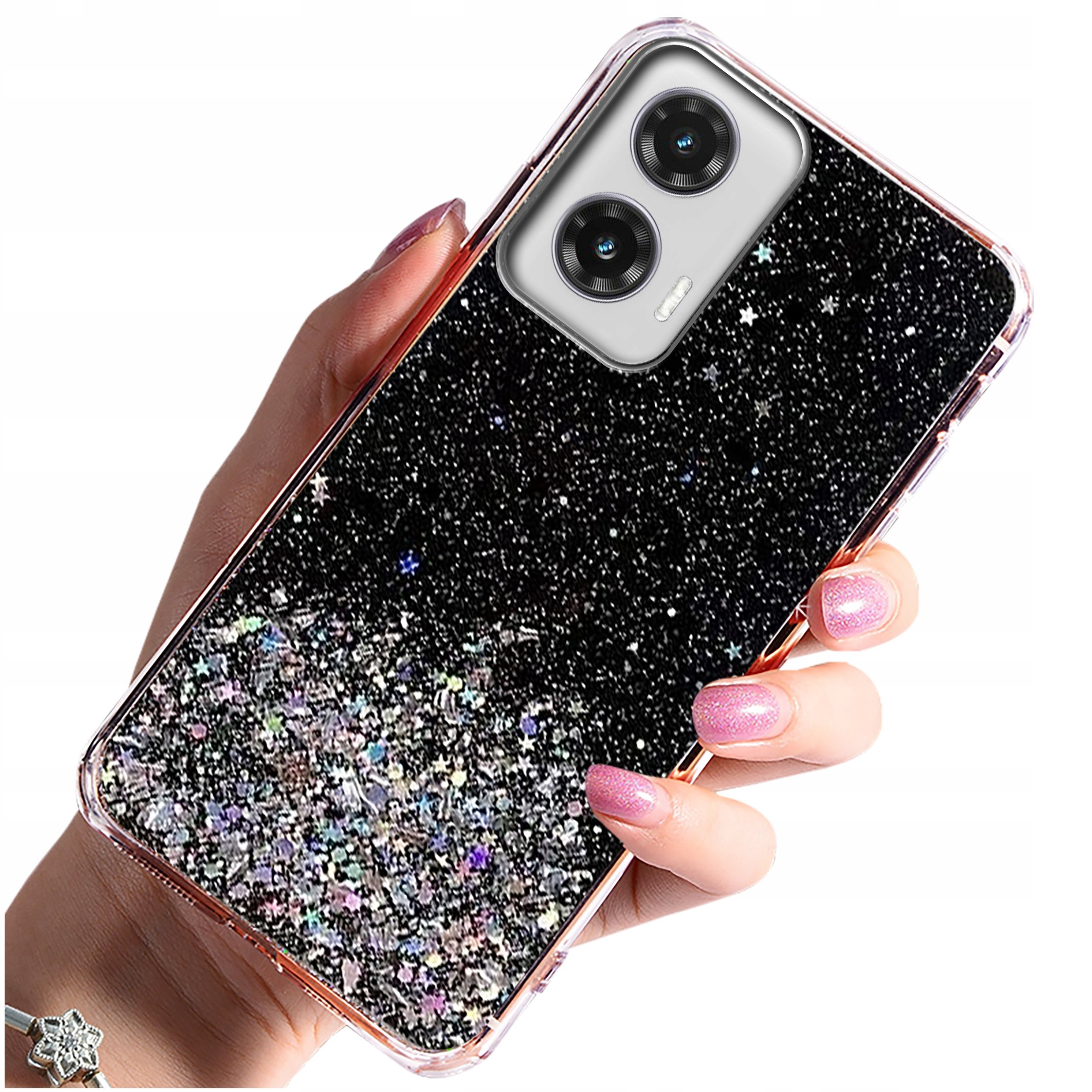 Etui do Motorola Moto G85 5G | CASE BROKAT PLECKI