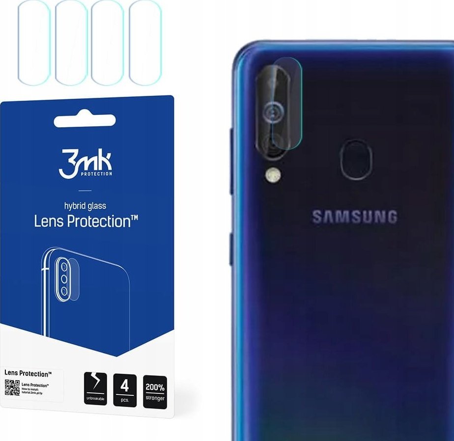 3MK Szkło hybrydowe 3mk na aparat Samsung Galaxy A60