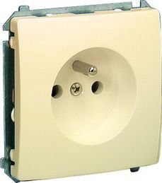 Kontakt-Simon Gniazdo z uziemieniem pojedyńcze beż - BMGZ1.01/12