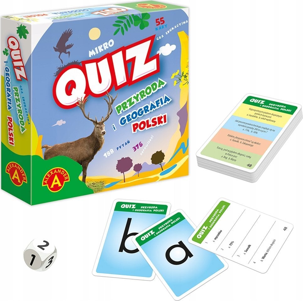 Quiz Przyroda i geografia polski kieszonkowa 28690