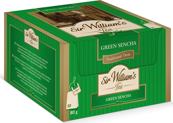 Sir Williams Herbata Green Sencha 50 torebek