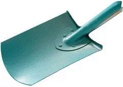 Juco Szpadel prosty bez trzonka 12355