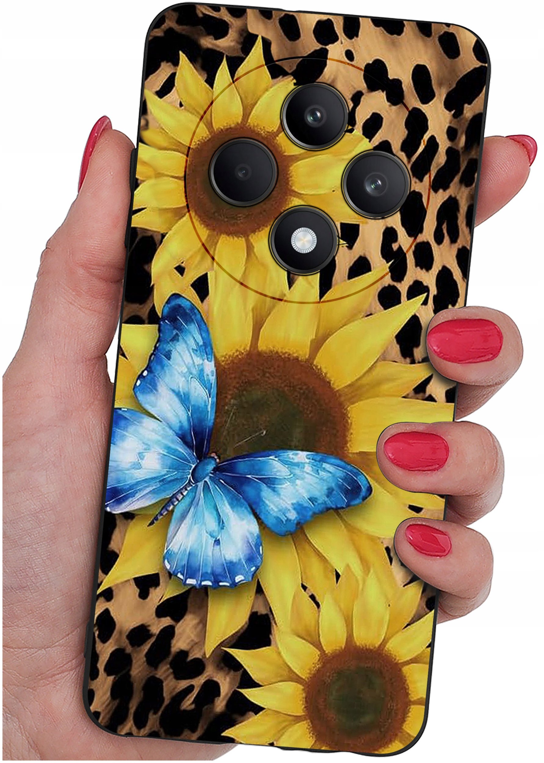 Etui do Oppo Reno 12 F 5G | 12 FS 5G WZORY |SILIKONOWE MATT CASE + SZKŁO 9H