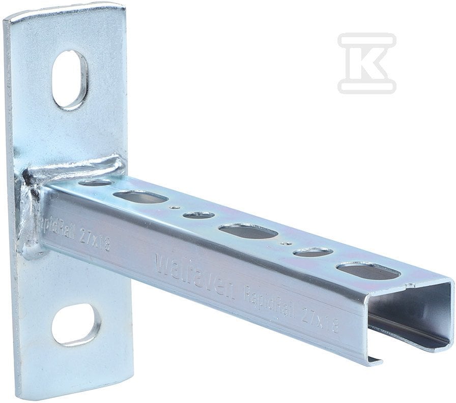 RapidRail Konsola ścienna 27x18 300mm