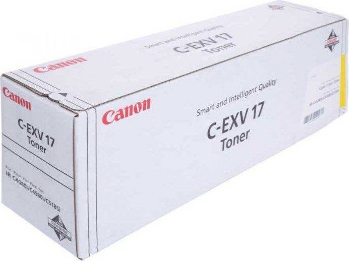 Toner Canon C-EXV17 Yellow Oryginał (CF0259B002)
