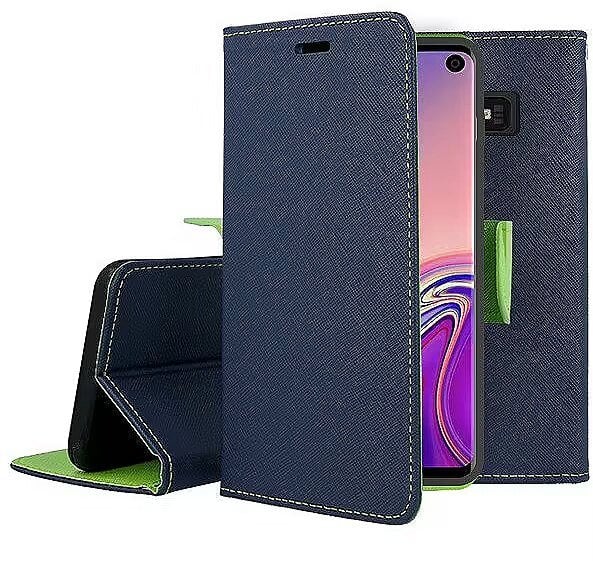 Mocco Fancy Book Case For Samsung Galaxy A42 5G Blue - Green