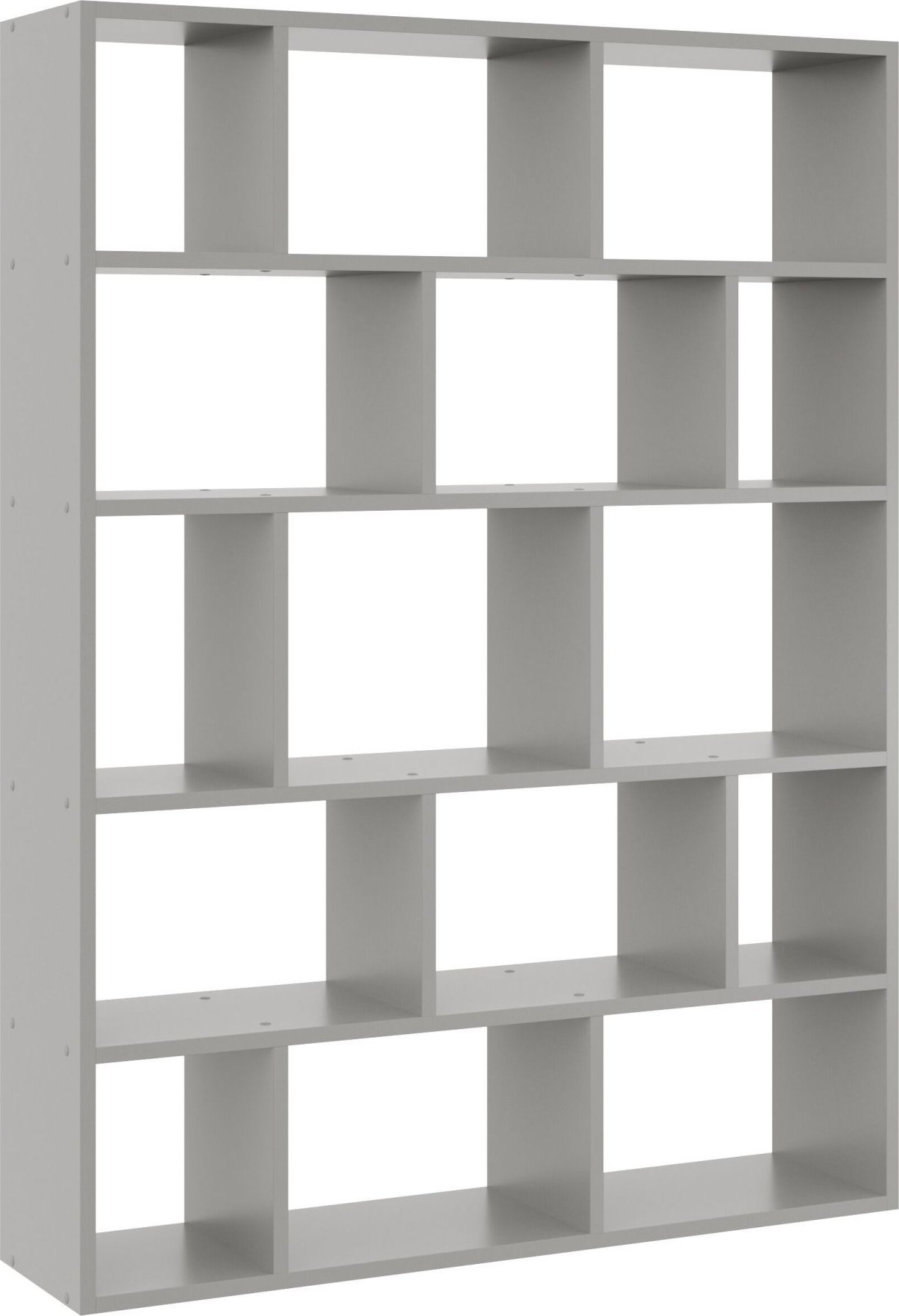 Tyletegotu Duży regał wiszący, półka ścienna, 105x18x141 cm, szary, mat