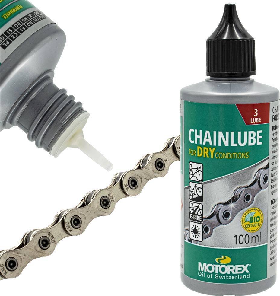 Motorex Olej do łańcucha Motorex Chainlube Dry, butelka 100ml