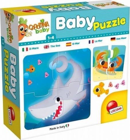 Lisciani Carotina Baby Puzzle Zwierzęta morskie 80069 LISCIANI