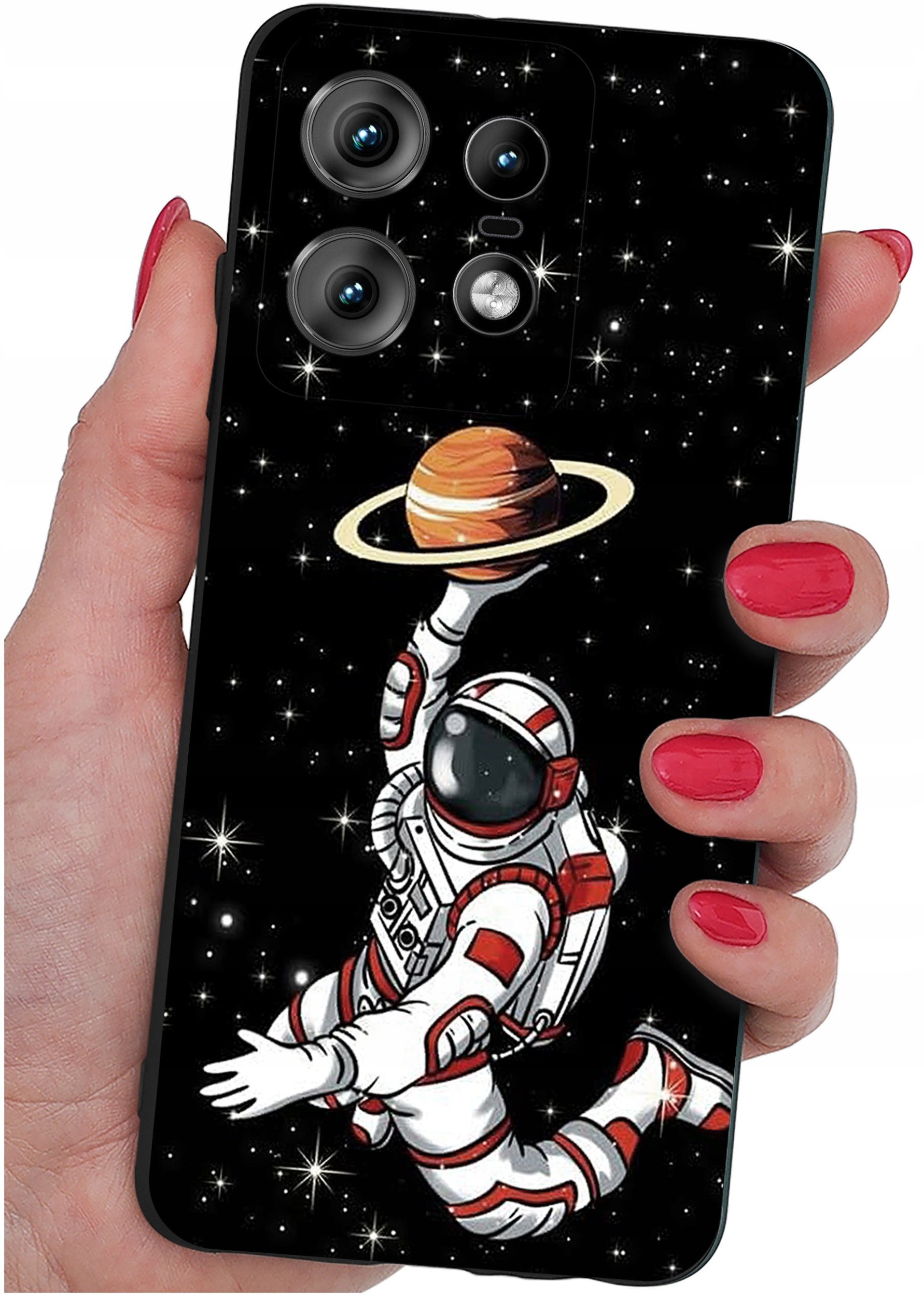 Etui do Motorola Moto EDGE 50 Pro WZORY |SILIKONOWE MATT CASE