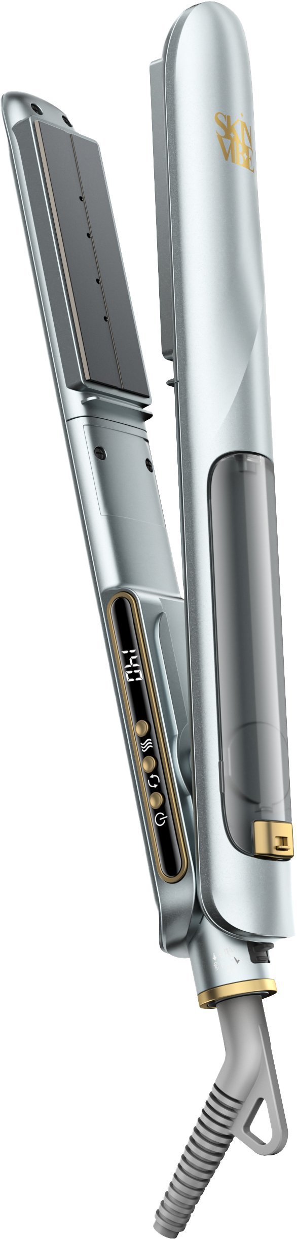 Prostownica SkinVibe Prostownica do włosów Astra SteamPlasma Silver