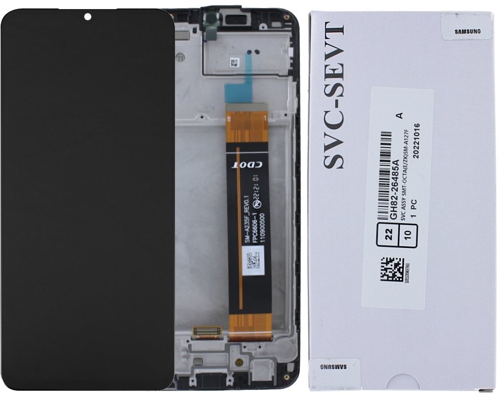 Wyświetlacz do Samsung A23 4G LCD SM-A235F Ekran Ramka Oryginał Mobilepart