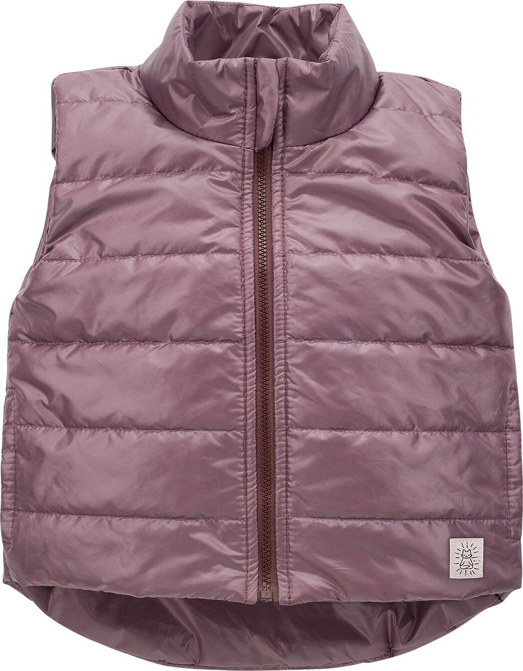 PINOKIO Pinokio Kamizelka bezrękawnik dla dziewczynki fiolet Magic Vibies 80