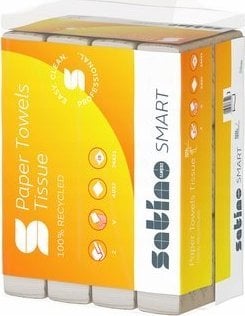 Wepa Wepa Satino Smart - Ręcznik w składce ZZ, 2-warstwowy - Biały