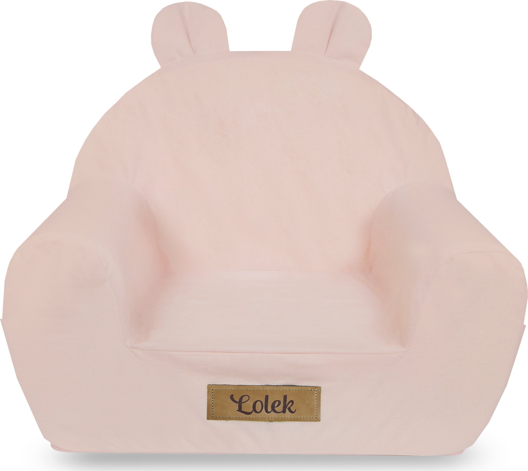 Blomster Fotelik dziecięcy z uszami różowy