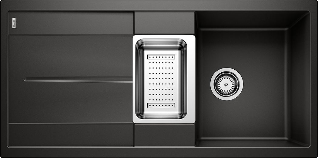 Zlewozmywak Blanco Metra 6 S Silgranit PuraDur Czarny odwracalny