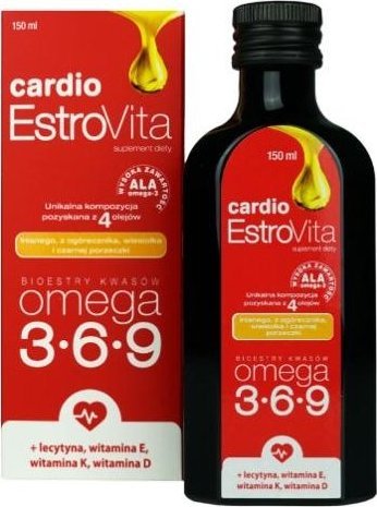 Skotan EstroVita Cardio, 150 ml - Długi termin ważności!