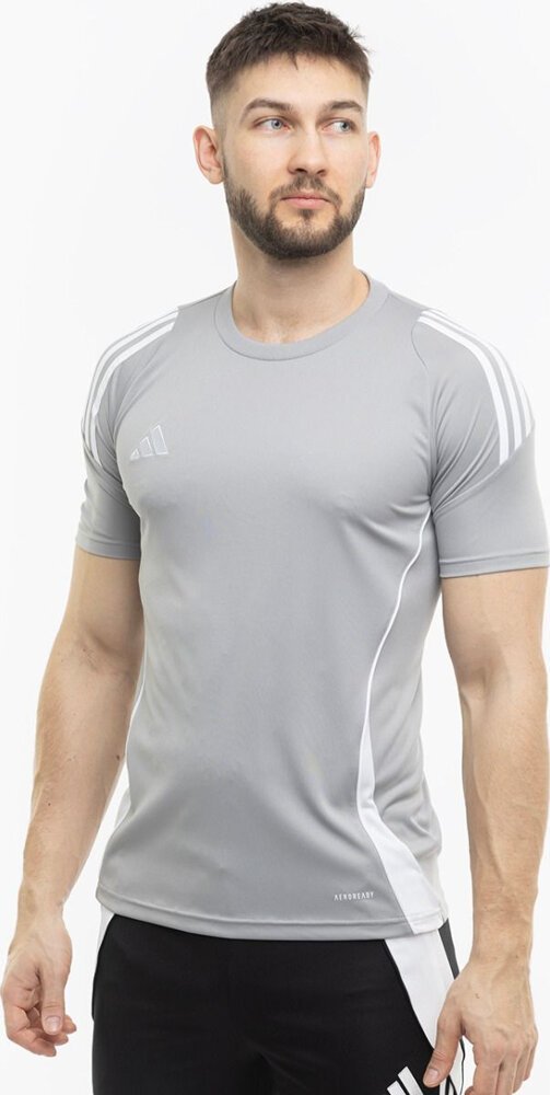 Adidas Koszulka męska adidas Tiro 24 Jersey szara IS1012 XL