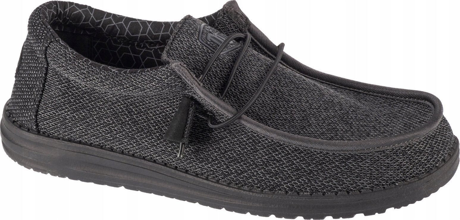 HEY DUDE Hey Dude Wally Sox 40019-0XJ Czarne 37