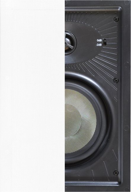 Melodika Melodika BLI6W (BLI6 W) Głośnik instalacyjny ścienny / sufitowy prostokątny do zabudowy - 2 szt.