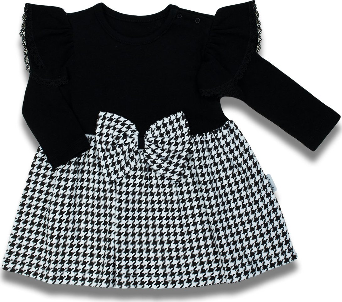 NICOL Sukienka bawełniana z długim rękawem dla dziewczynki Viki Nicol 74