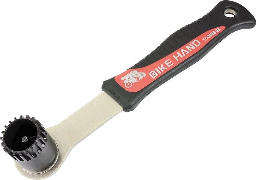 Bike Hand Klucz Bike Hand YC-26BB-2A do osi suportu Shimano kwadrat/Octalink z rączką uniwersalny