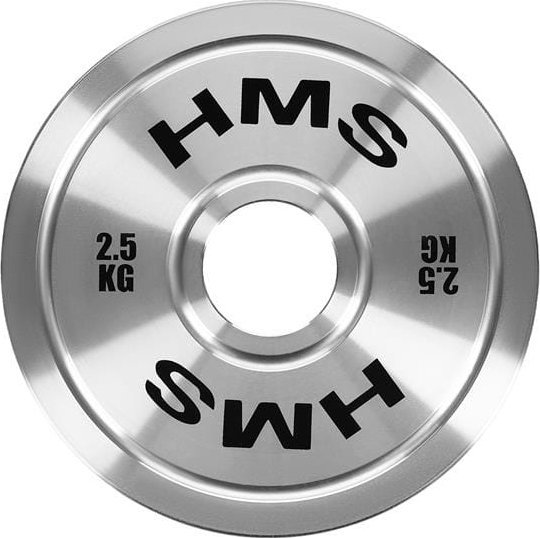 TOS25 TALERZ OLIMPIJSKI STALOWY KALIBROWANY 2.5 KG HMS