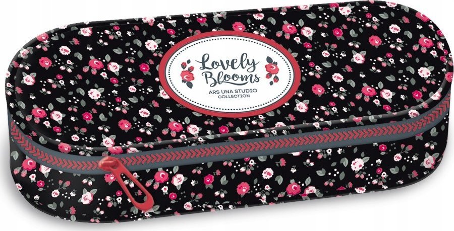 Piórnik Ars Una Small Flowers piórnik pudełkowy boxer pojemny 7922