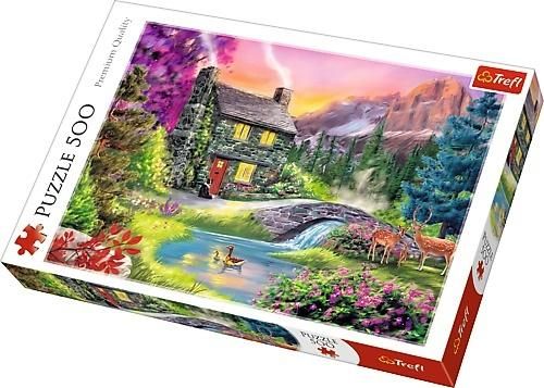 Trefl Puzzle 500 Górska sielanka